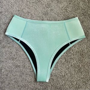 Hoaka Swimwear Sage Blue Velvet Bottoms